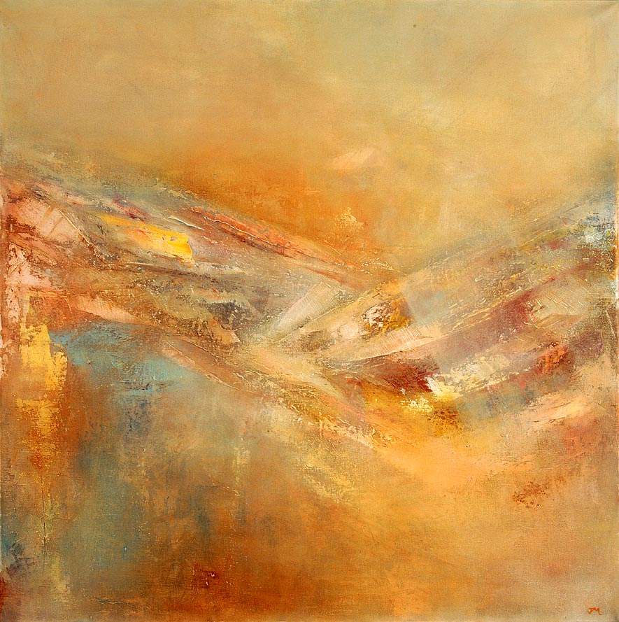 Interval of Time - oil on canvas 76cm x 76cm - Jessica Mallorie