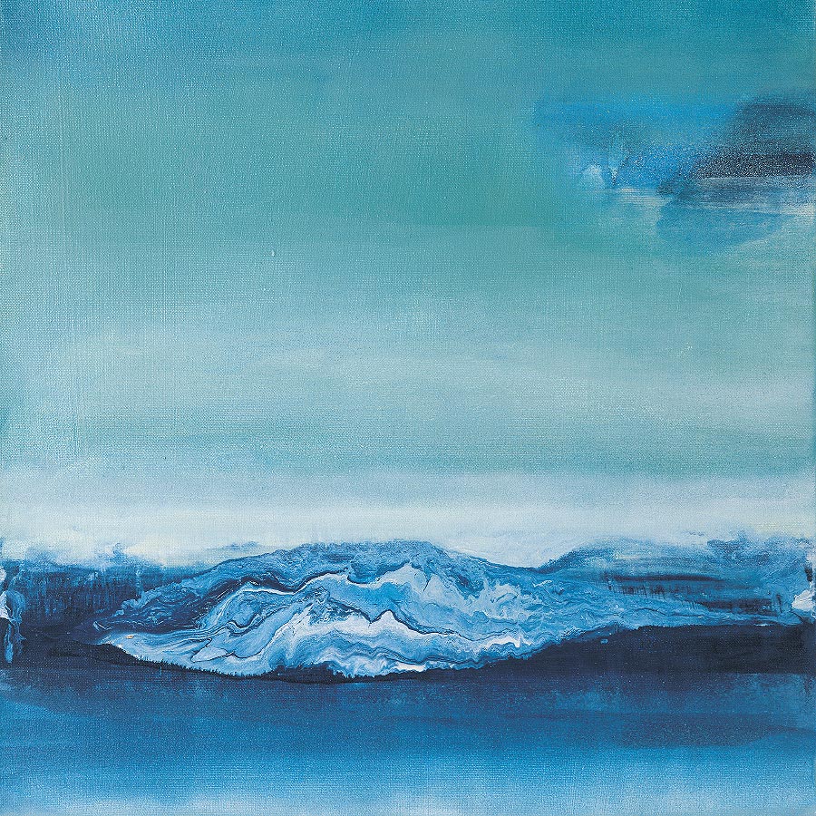 EOn the Surface - oil on canvas 61cm x 46 cm - Jessica Mallorie